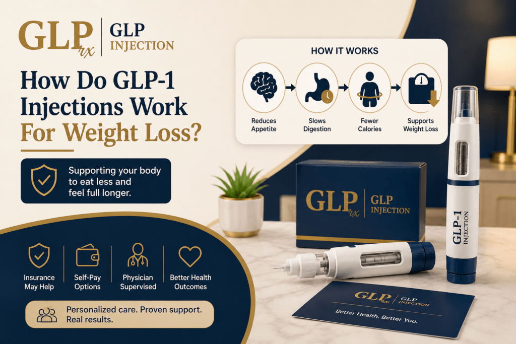 GLP-1 weight loss consultation with insurance and self-pay options